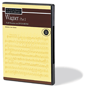 WAGNER PART #2 FULL SCORE DVD ROM cover